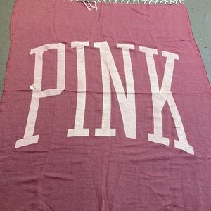 Pink Victoria secret pink blanket Nwt.
